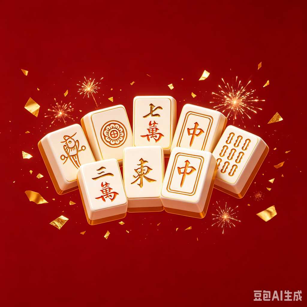 pastel color mahjong tiles