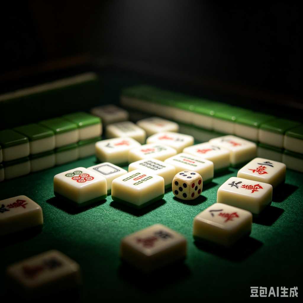 modern color mahjong tiles